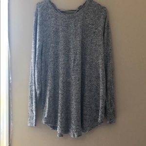 Long sleeve Torrid gray sweater size 1